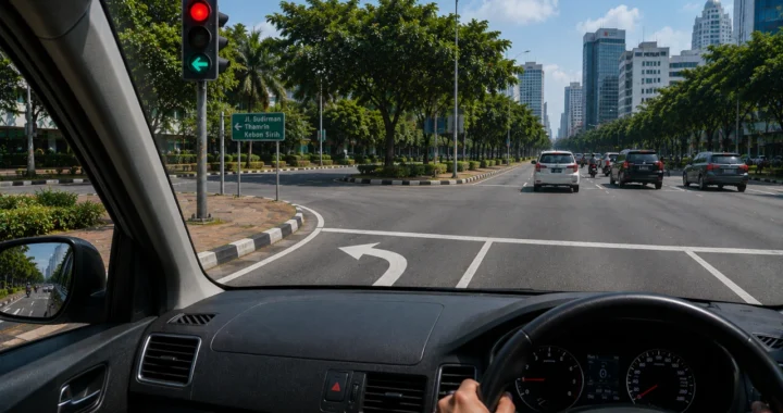Foreign Tourists Often Get This Wrong: Indonesia’s Rule on Turning Left at Red Lights