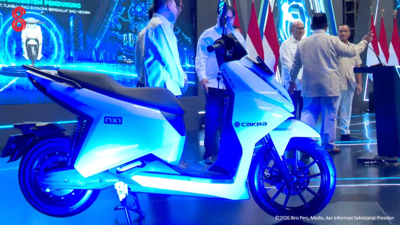 Indonesia's national electric motorcycle