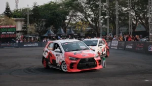 Toyota Agya GR Sport Wins Three Categories at Indonesia Slalom Championship in Cirebon