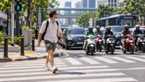 10 Unwritten Road Rules Foreign Pedestrians Should Know Before Walking in Indonesia
