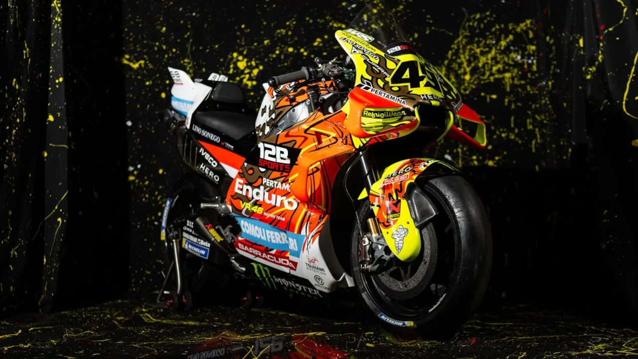 Pertamina Enduro VR46 Ducati MotoGP with special Garuda livery for Mandalika 2026